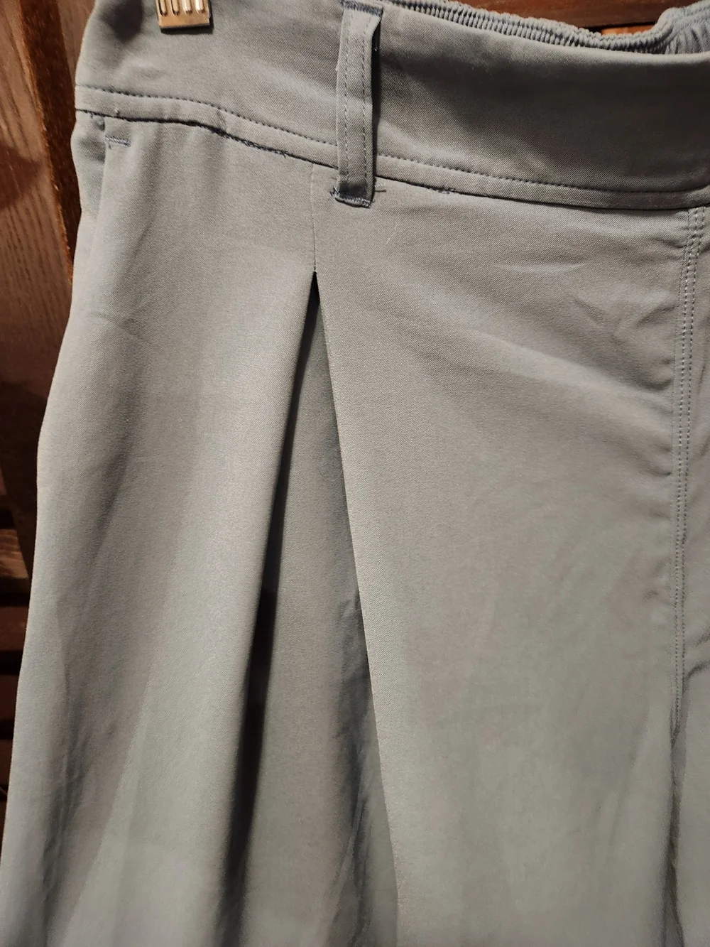 Wide Leg Women's Pants in Light Blue - Classic Comfortable Style